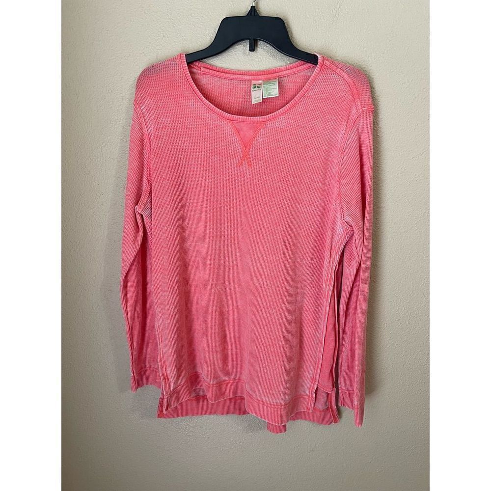 ❤️Green Tea Waffle Long Sleeve Shirt